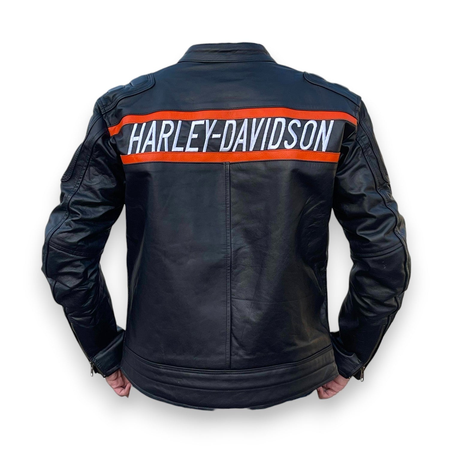 Bill Goldberg WWE Harley-Davidson Black Men's Leather Biker Jacket