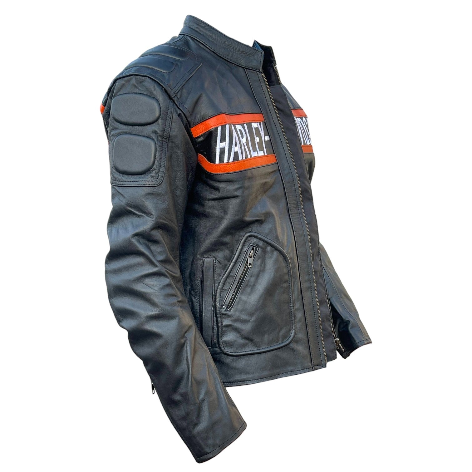 Bill Goldberg WWE Harley-Davidson Black Men's Leather Biker Jacket