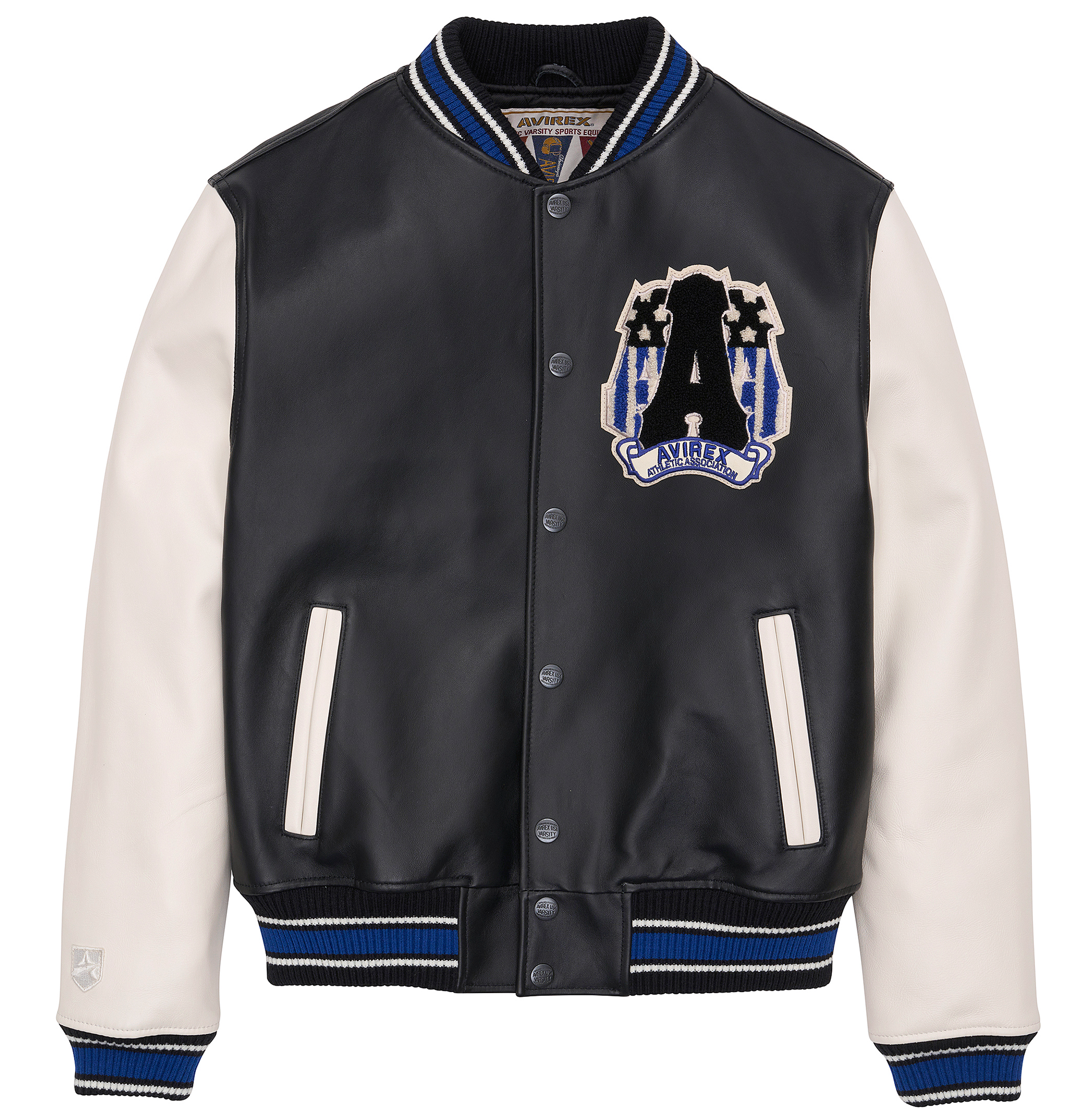 🇺🇸 Avirex American Varsity Leather Jacket