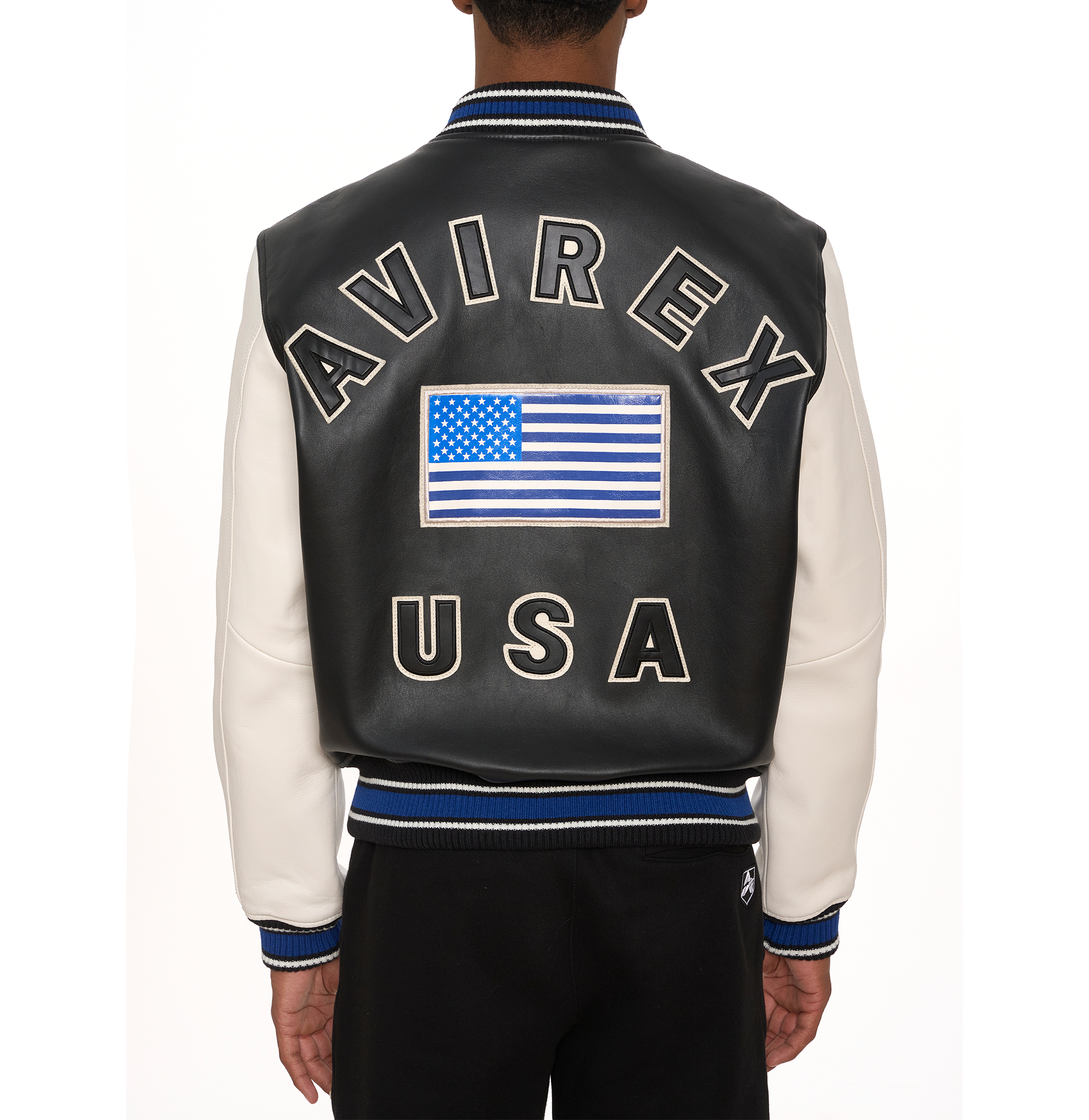 🇺🇸 Avirex American Varsity Leather Jacket