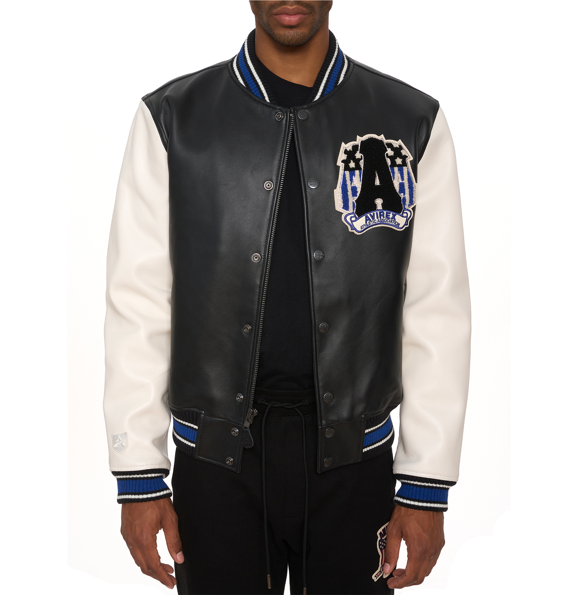 🇺🇸 Avirex American Varsity Leather Jacket