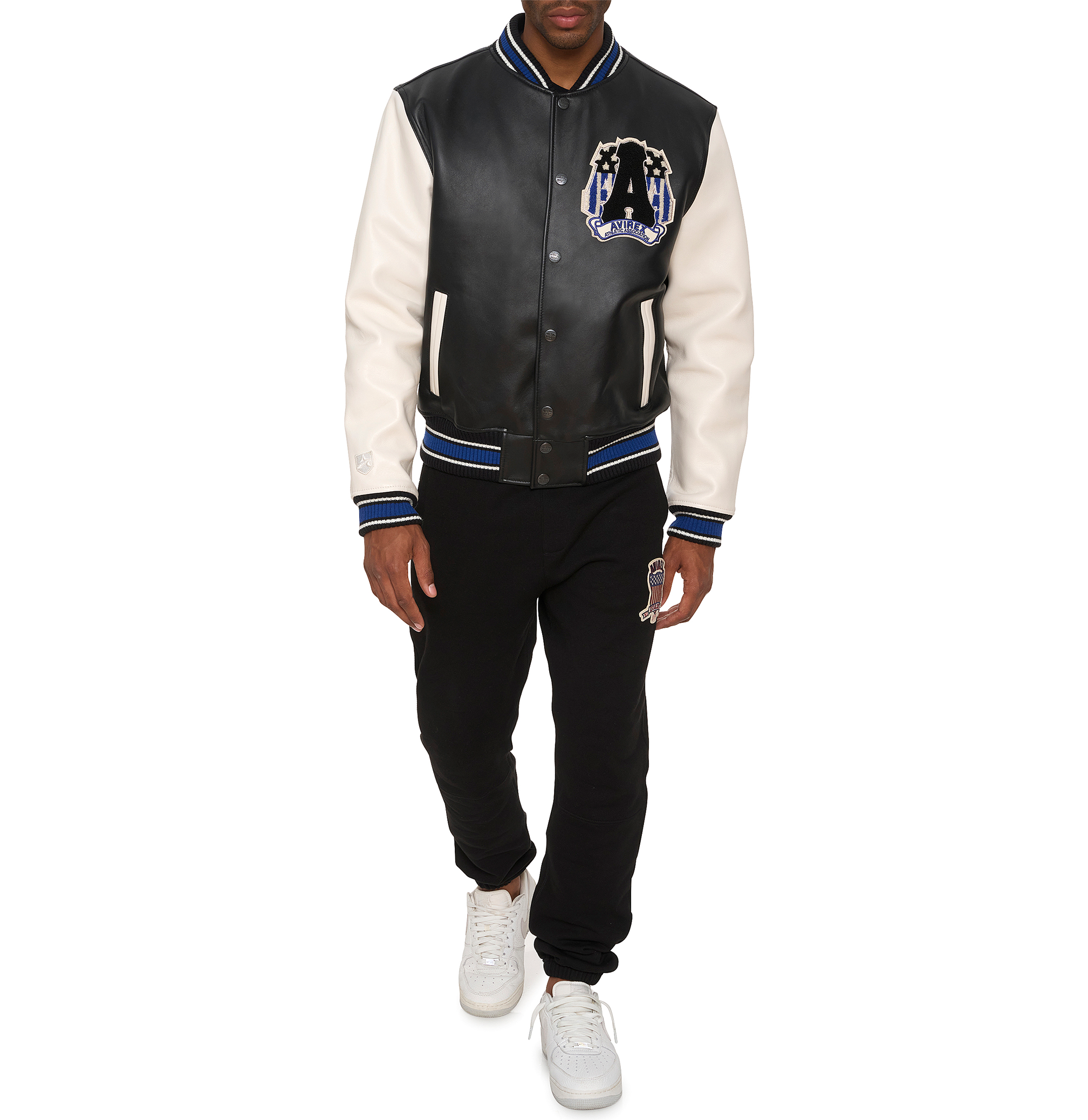 🇺🇸 Avirex American Varsity Leather Jacket