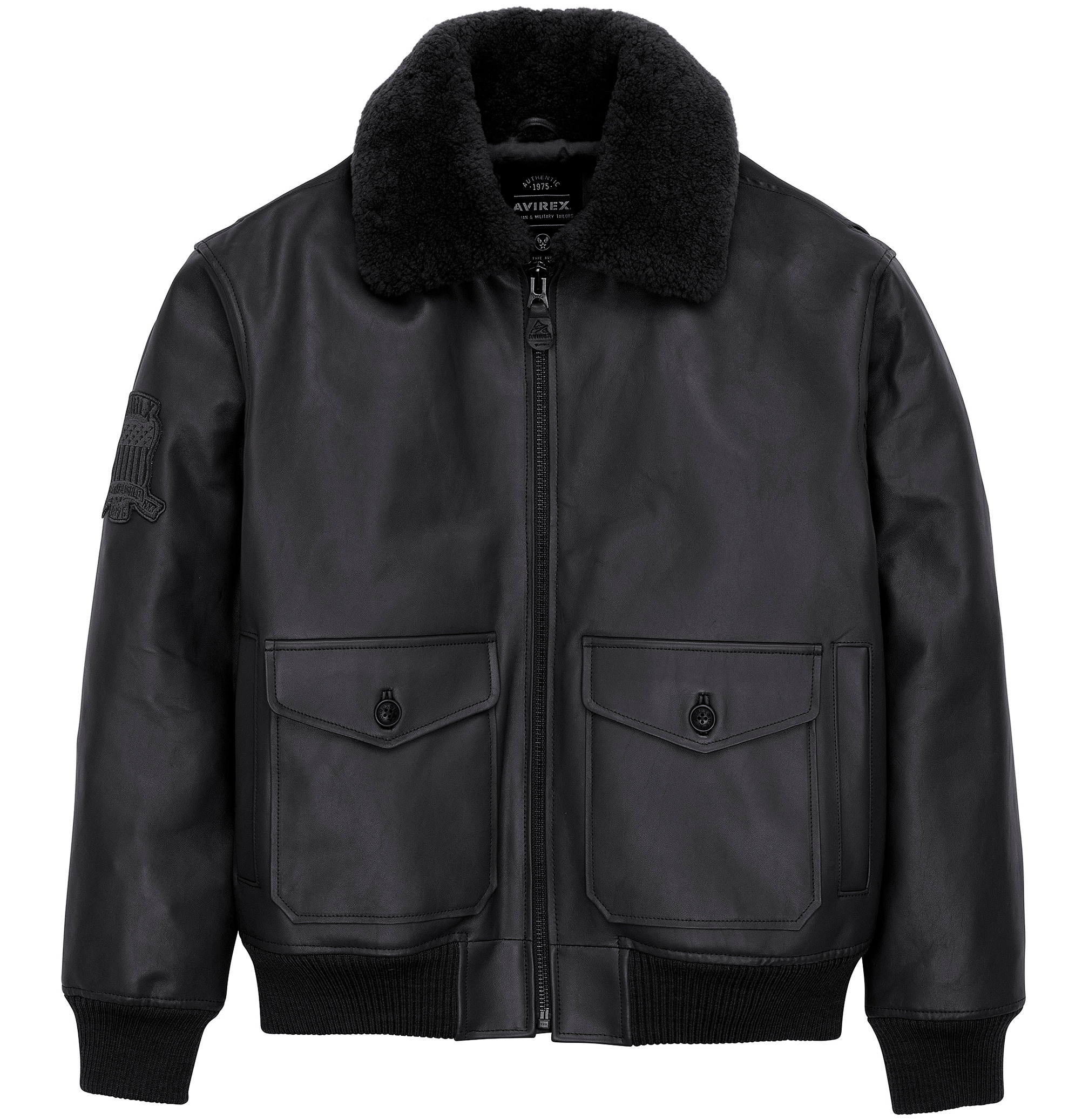 Avirex G-1 Bomber Leather Flight Jacket