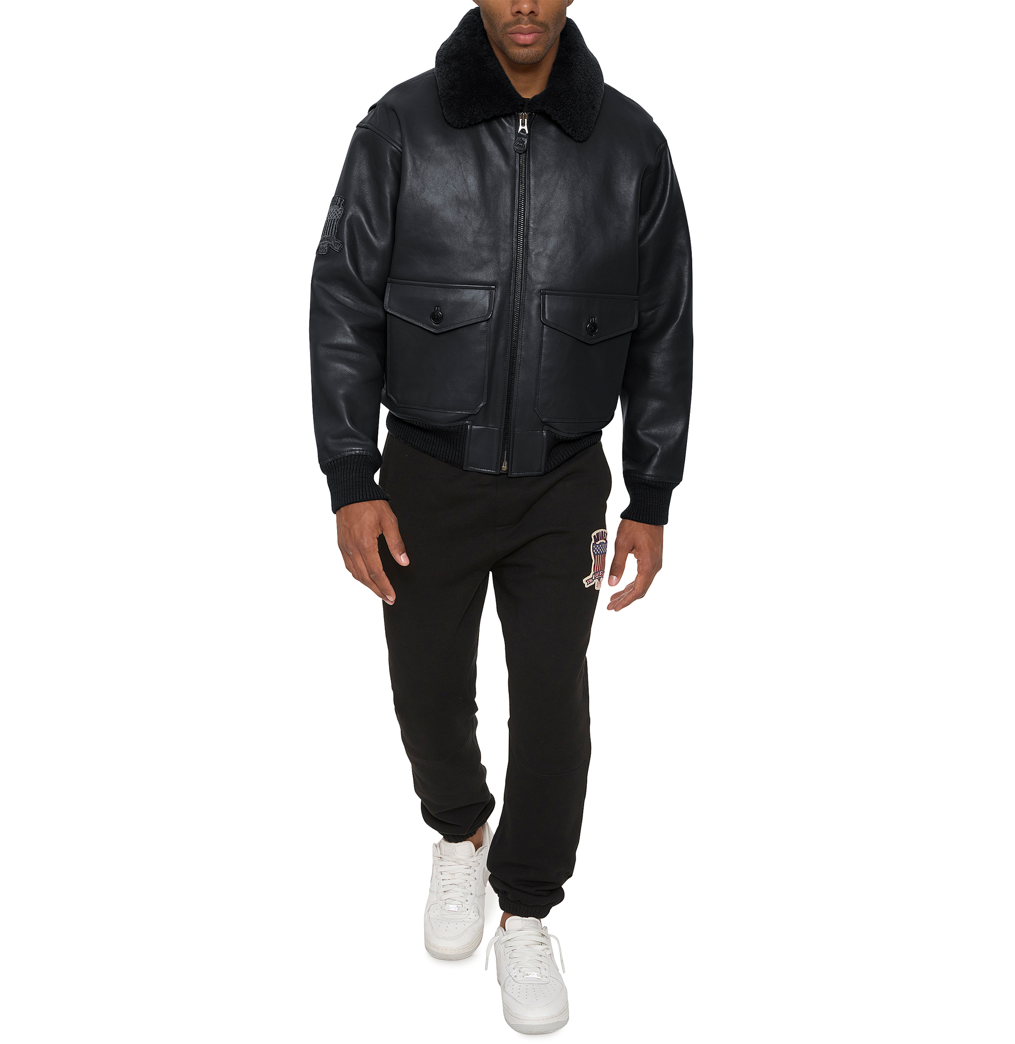 Avirex G-1 Bomber Leather Flight Jacket
