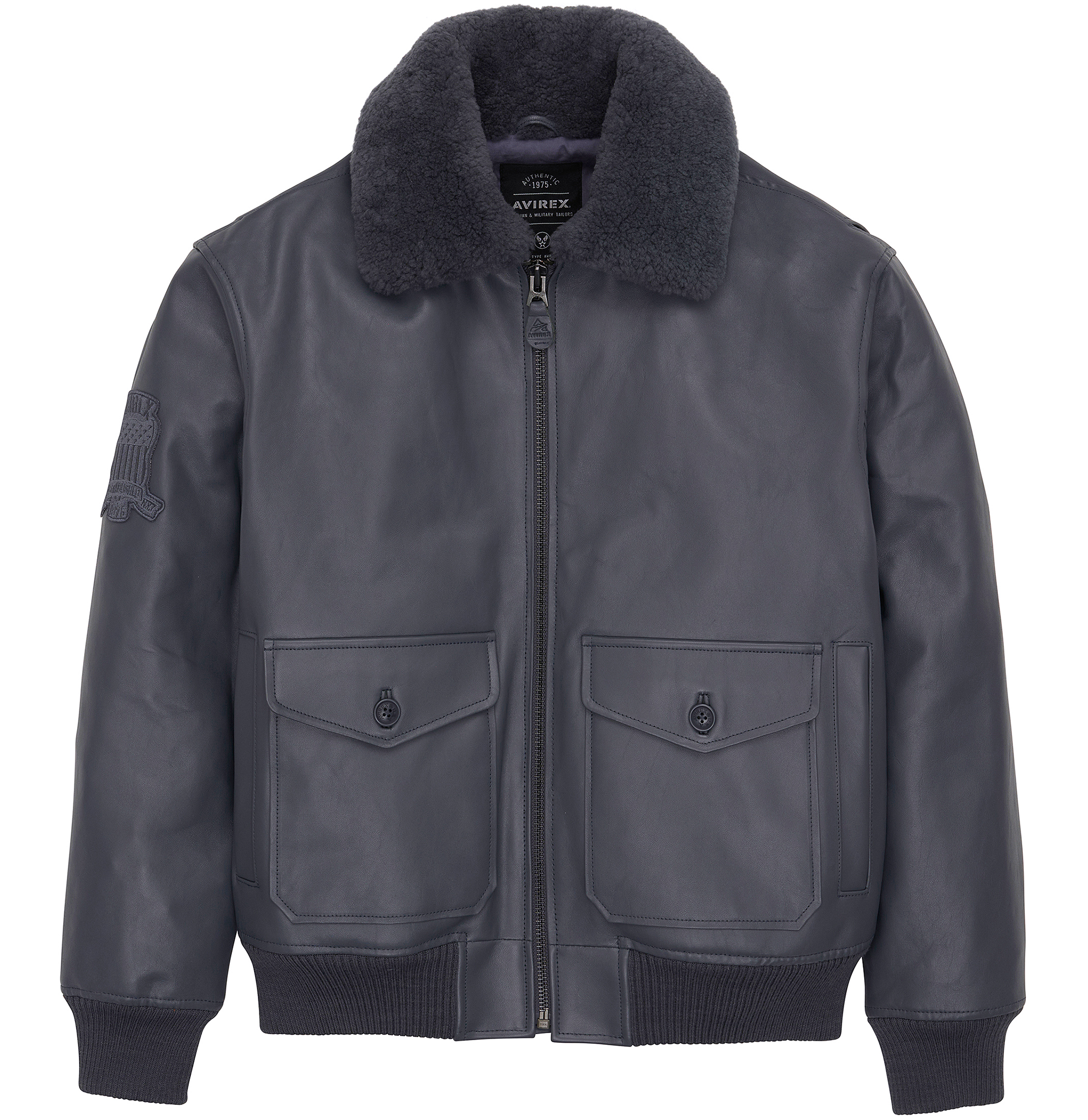 Avirex G-1 Leather Bomber Flight Jacket