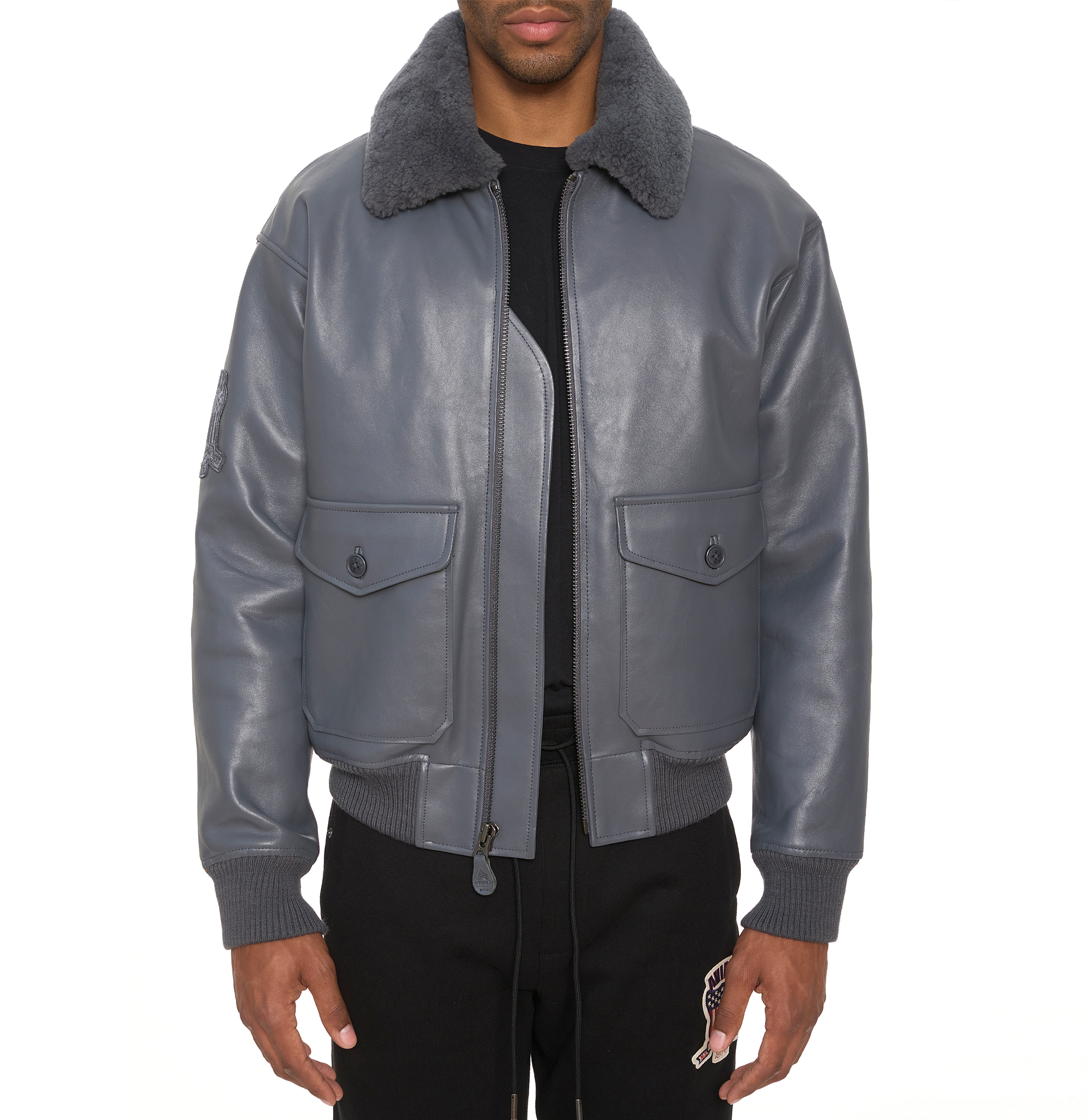 Avirex G-1 Leather Bomber Flight Jacket