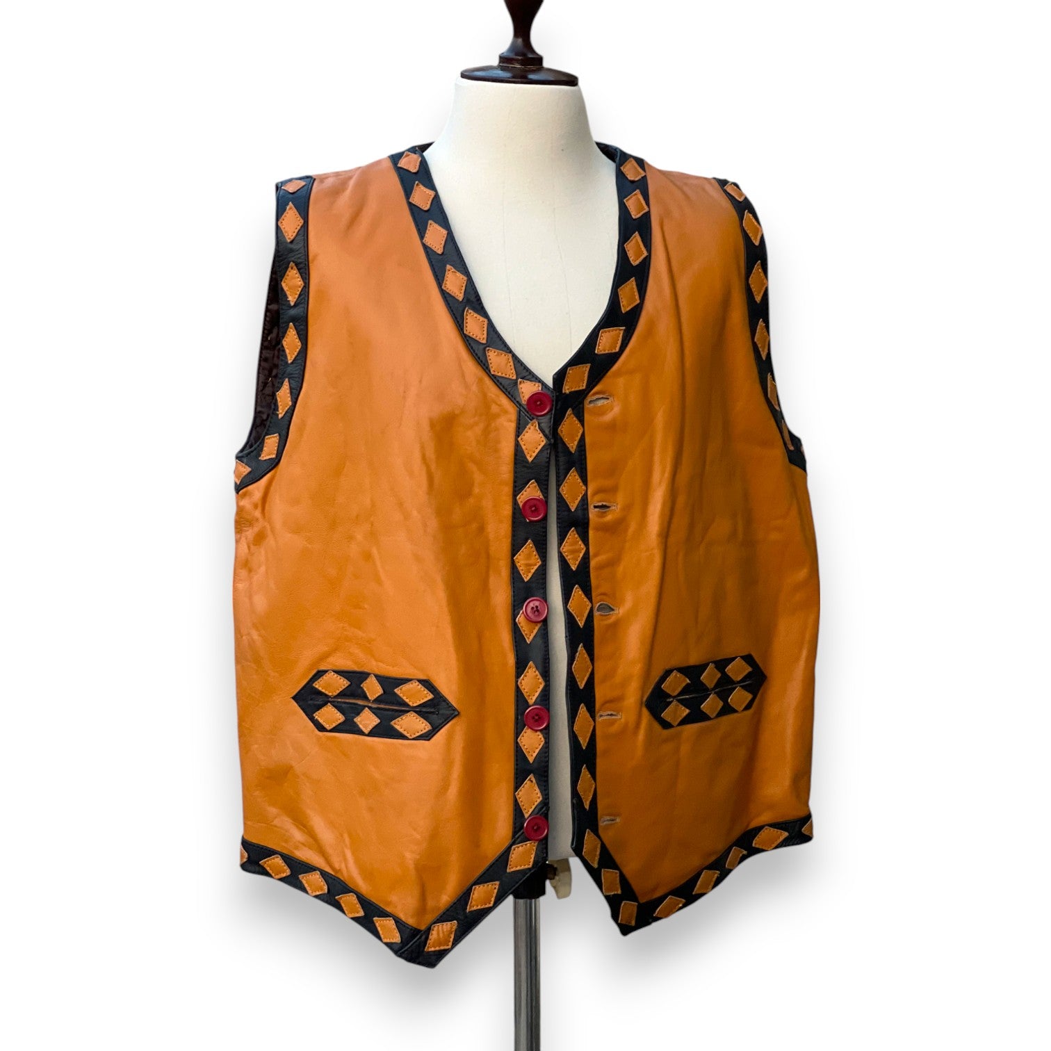 The Warriors Movie Stylish Vest Leather Jacket Bike Riders Best for Halloween