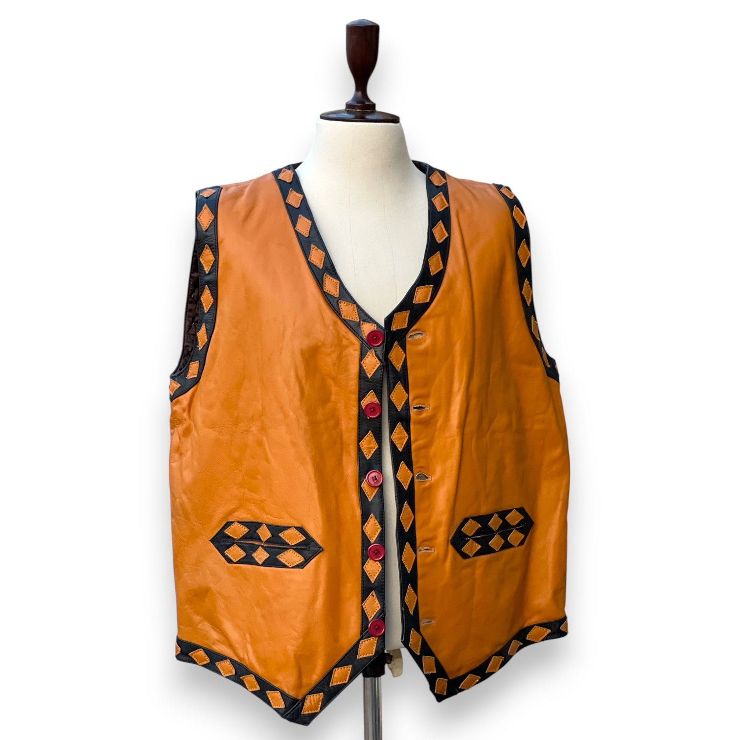 The Warriors Movie Stylish Vest Leather Jacket Bike Riders Best for Halloween