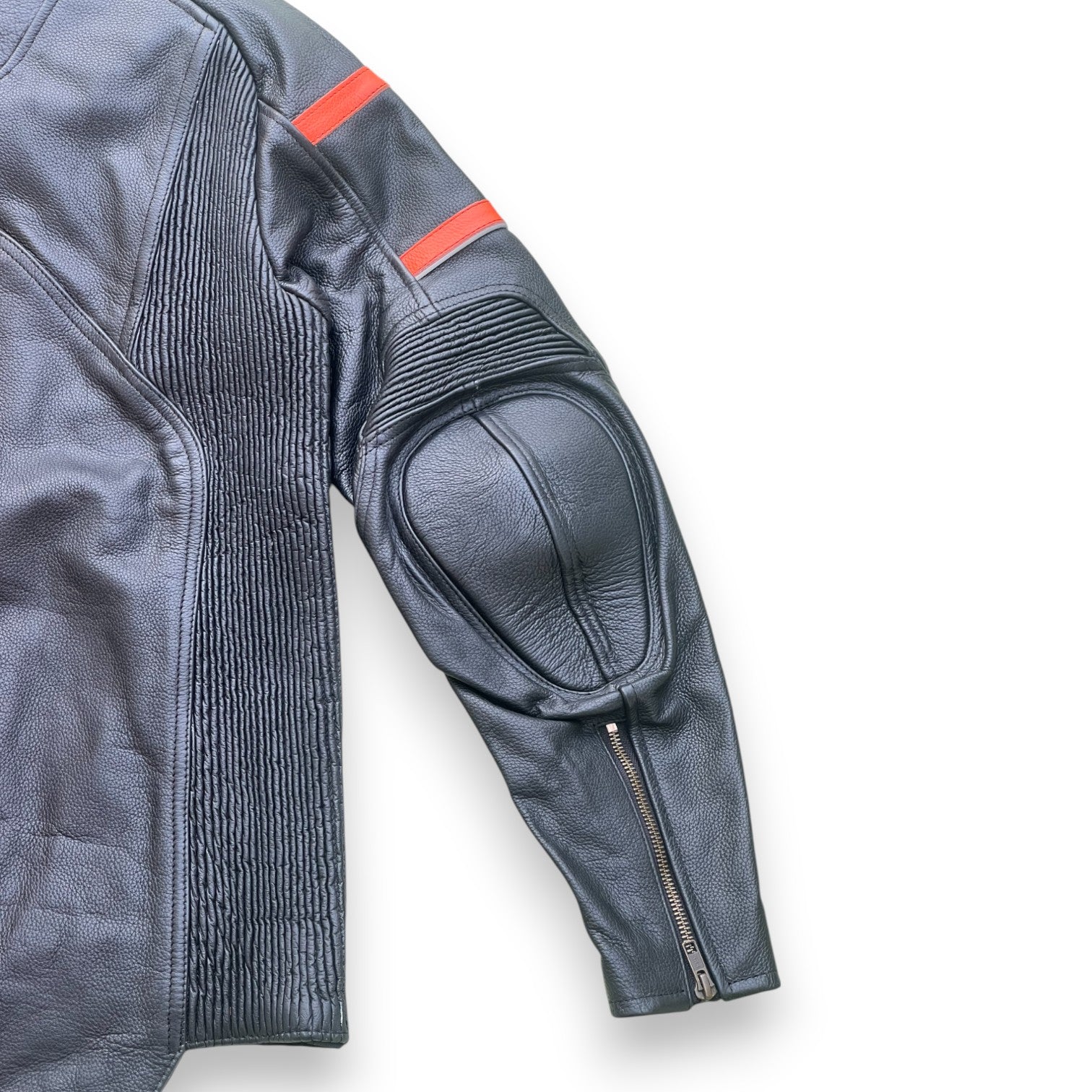 Harley-Davidson Men’s Brawler Leather Jacket – High-Performance Riding with Built-In Armor