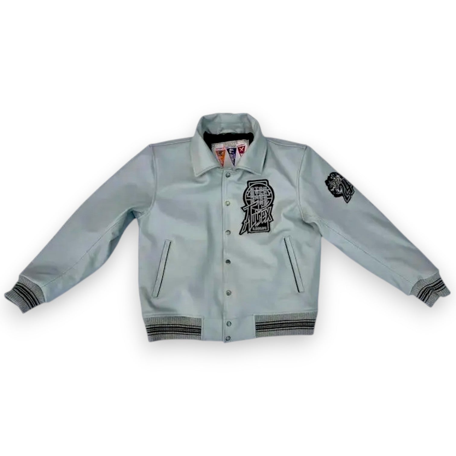 Avirex Men’s Genuine Leather Bomber Jacket – Classic American Flight Style