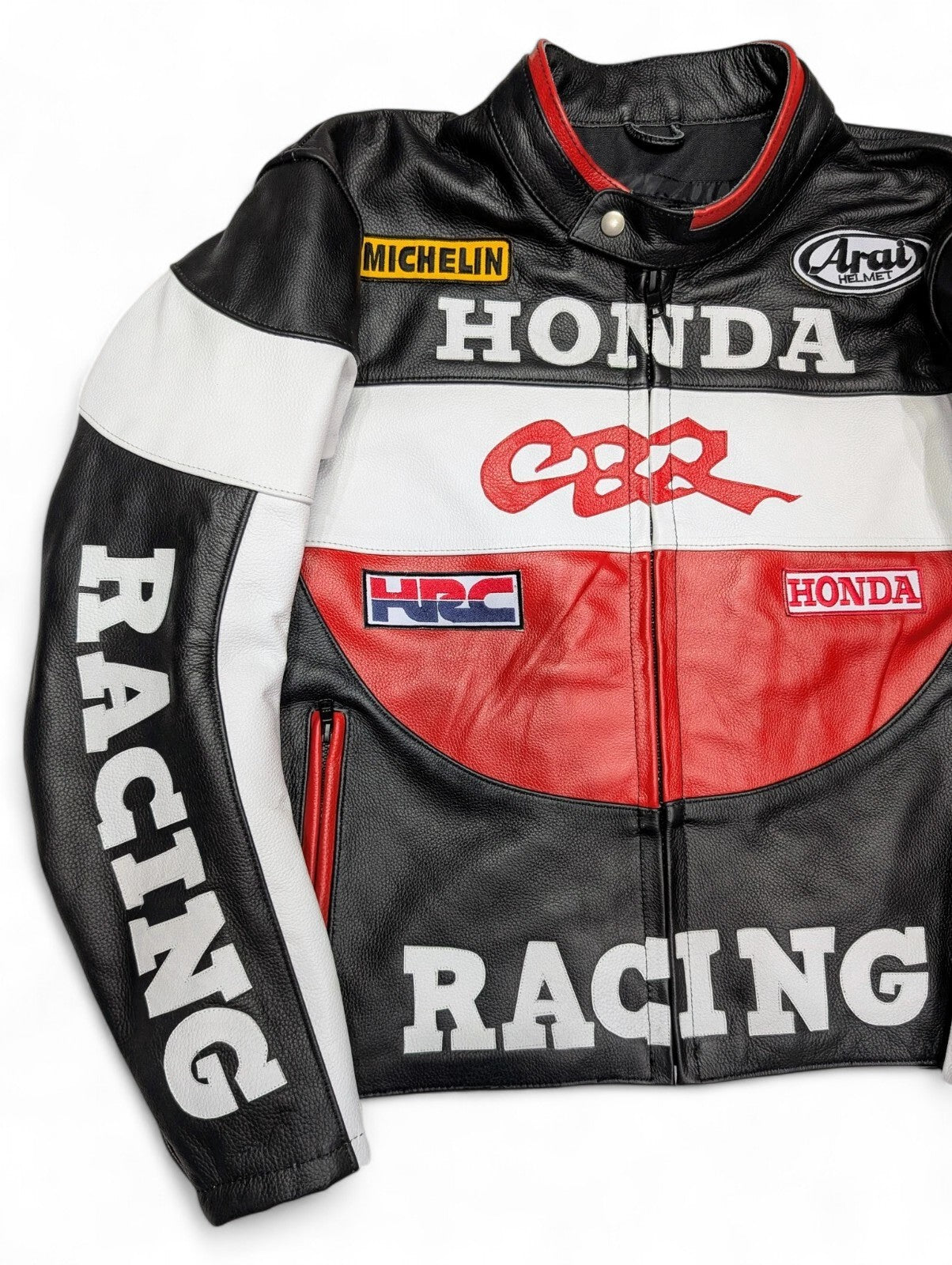 Rare Vintage Honda CBR Motorcycle Racing Leather Jacket – Collector’s Edition