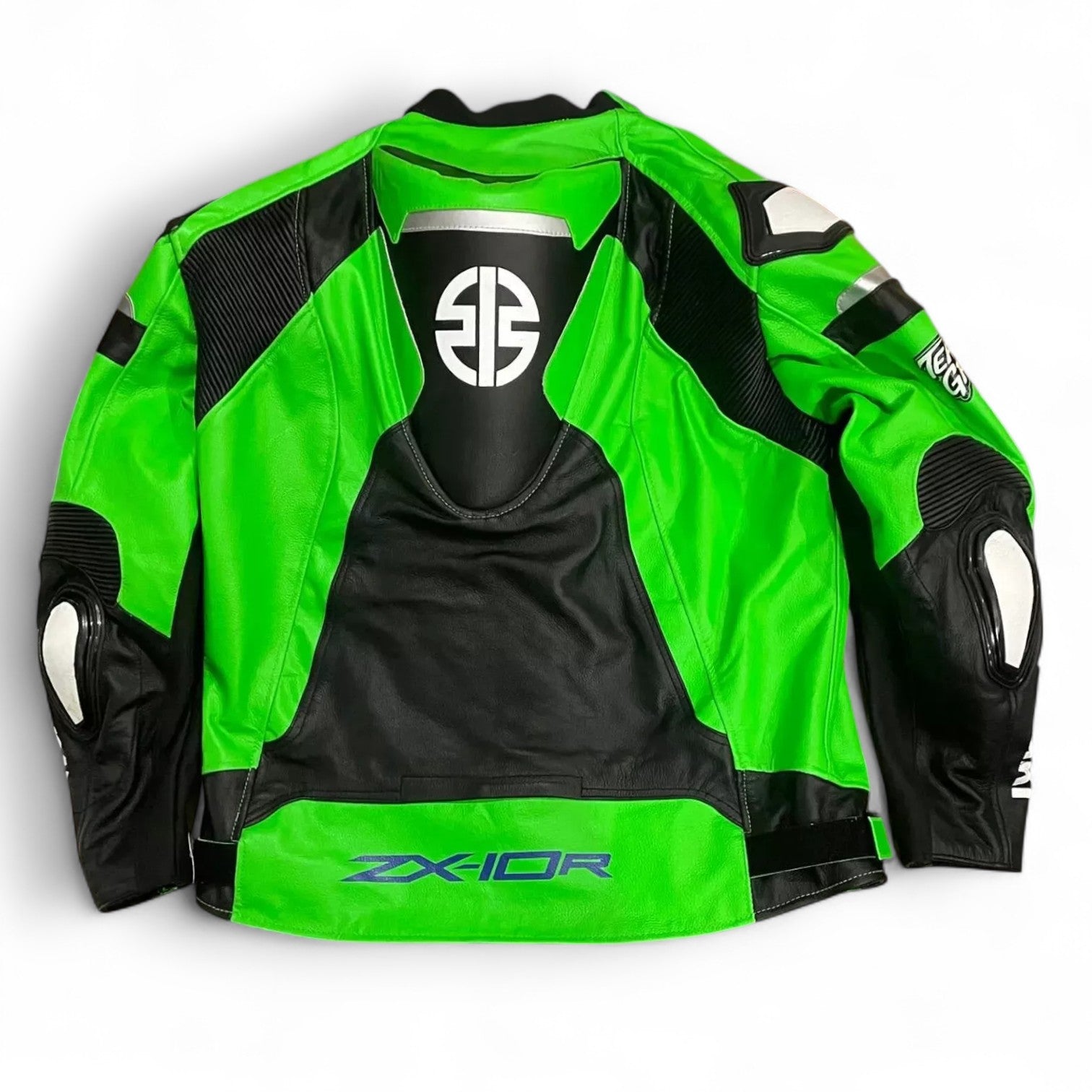 Kawasaki Ninja Racing Motorbike Leather Jacket – Performance & Protection in One