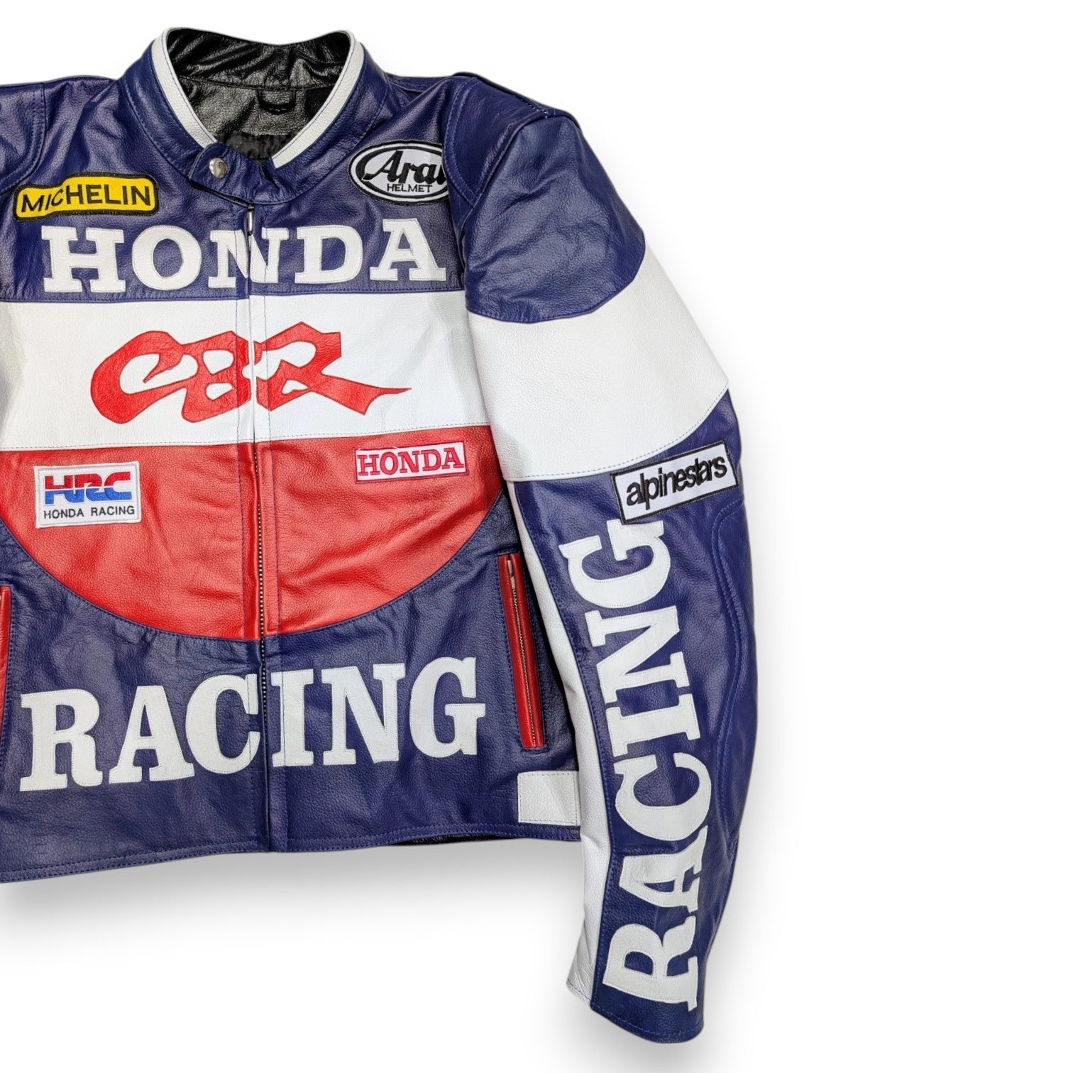 Rare Vintage Honda CBR Motorcycle Racing Leather Jacket – Collector’s Edition