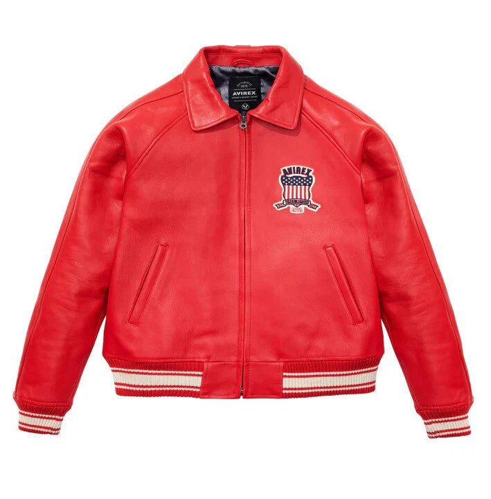 Genuine Sheep Leather American Flight Style