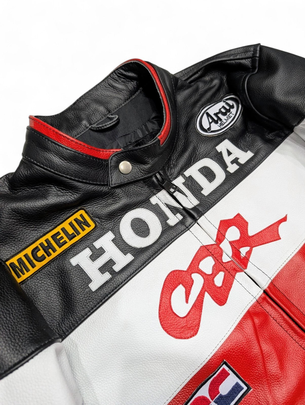 Rare Vintage Honda CBR Motorcycle Racing Leather Jacket – Collector’s Edition