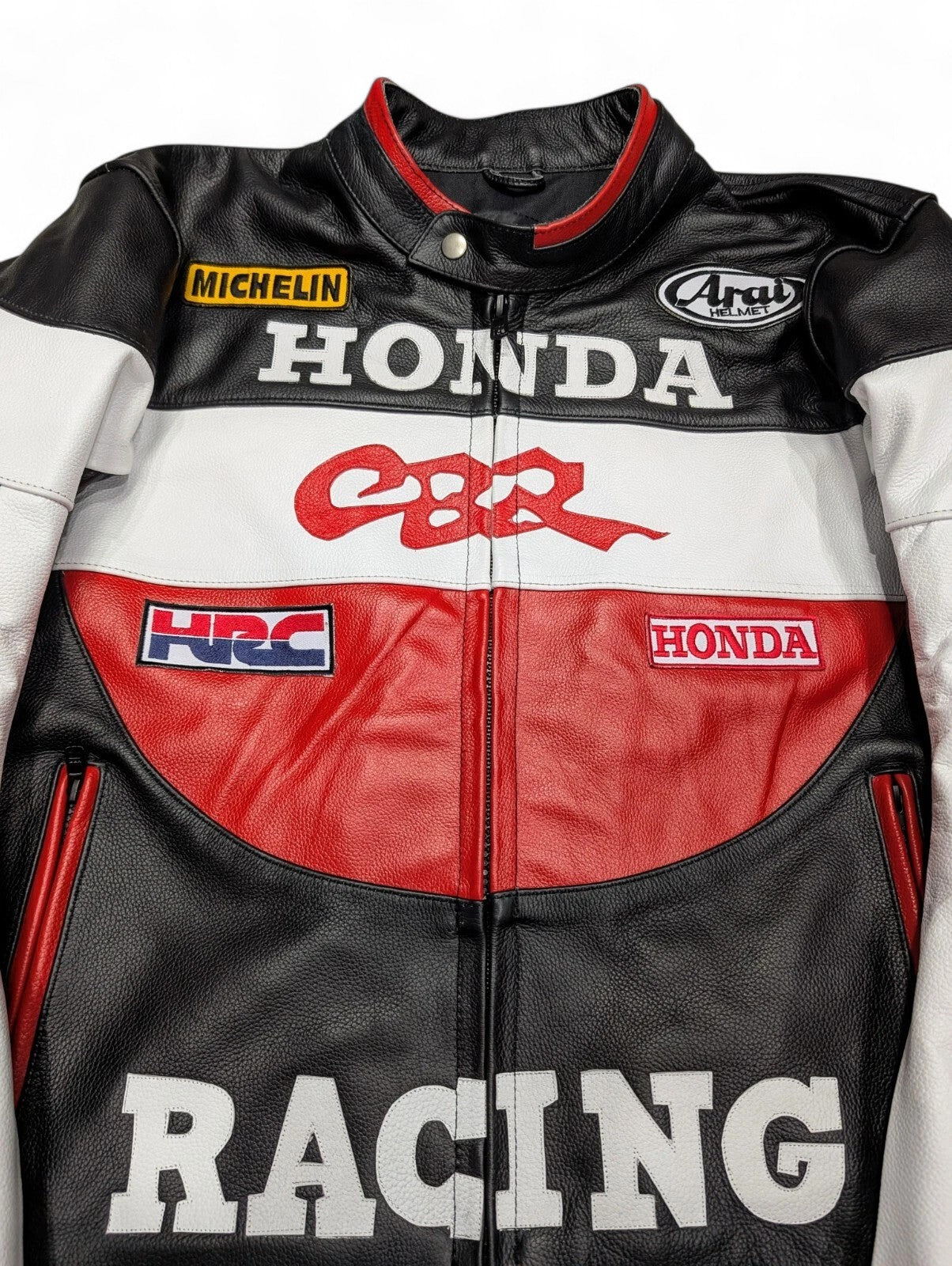 Rare Vintage Honda CBR Motorcycle Racing Leather Jacket – Collector’s Edition