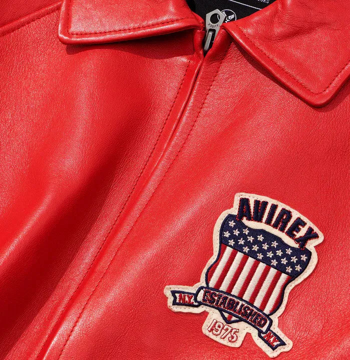 Genuine Sheep Leather American Flight Style